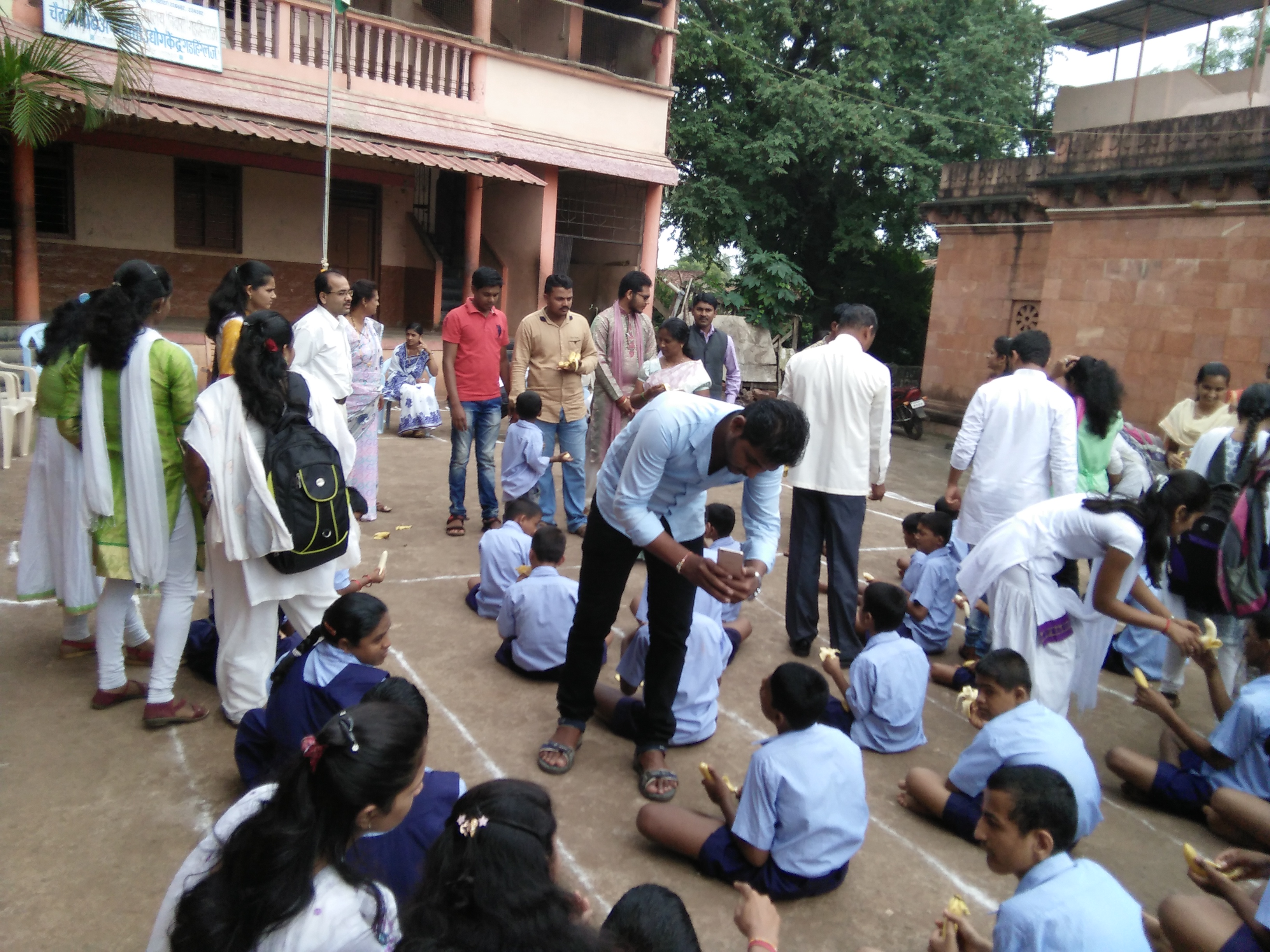 Visit to Mukbadhir School, Bhadgaw