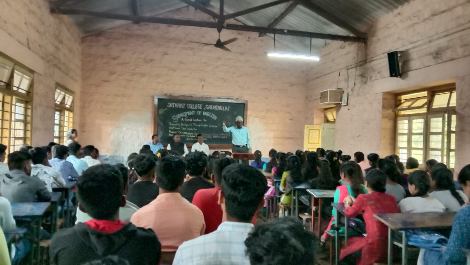 A Guest Lecture on 'Personality Development Through English Language'.